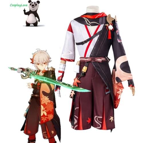 CosplayLove Game Genshin Impact Kazuha Cosplay Costume Custom Made For Male Boy Halloween Christmas