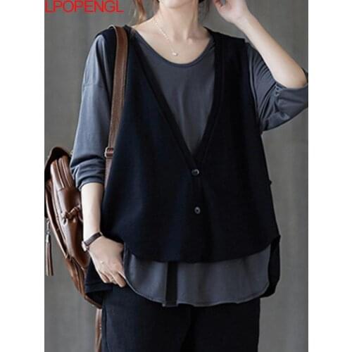 Женские футболки с длинным рукавом LPOPENGL China At AliExpress