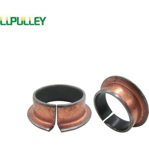 LUPULLEY 2pcs SF1-F Bronze Flange Bushing Self Lubricating Oilless Bearing SF1-F16150 SF1-F16215 SF1-F18200 SF1-F20265