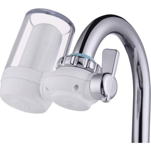 Tap Water Purifier Clean Kitchen Faucet Washable Ceramic Percolator Water Filter Filtro Rust Bacteria Removal Replacement Filter