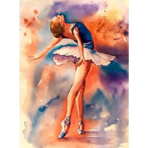 Full Square/Round 5D DIY Diamond Painting Dancing girl 3d Diamond Embroidery Sale Pictures Of Rhinestones Home Decoration CV147