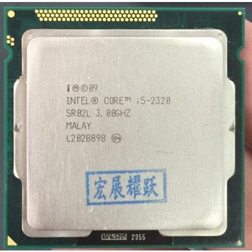 Intel Core i5-2320 i5 2320 Processor (6M Cache, 3.0 GHz) LGA1155 PC Computer Desktop Processor CPU