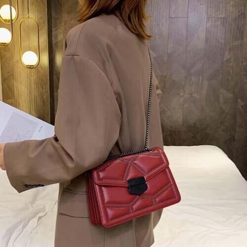 Chic Women Chain Shoulder Bag Card Holder Phone Bag Wallet Crossbody Bag