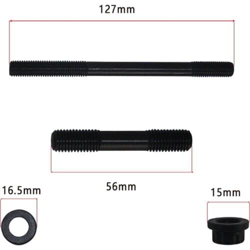 Solid Metal Cylinder Head Studs Replace for Yamaha Raptor 660 2001- 2005