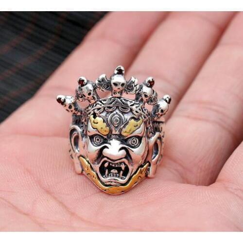 TOBEME Silver Rings For Men