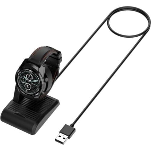 Watch Charger For Ticwatch Pro 3 Smart Watch Charger Vertical Magnetic Charger USB Charging Cable For Ticwatch Portable Travel