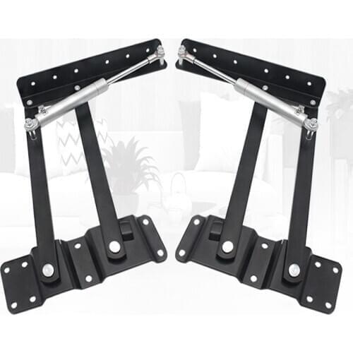1 Pair New Type of Table Folding Lifter Hydraulic Pneumatic Lifter Folding Furniture Hardware Accessories