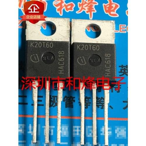 100% New&original K20T60 IKP20N60T TO-220 600V 20A