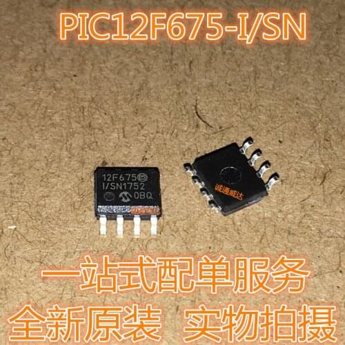 100% Original New In Stock PIC12F675-I/SN SOP-8 12F675