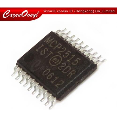2pcs/lot MCP2515-I/ST MCP2515T-I-ST MCP2515 TSSOP-20 In Stock