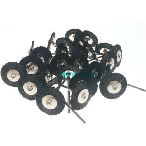30pcs Dental Lab pristle Brush Polisher Polishing Wheel 2.35mm