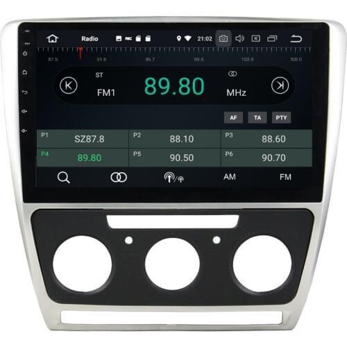 10.1" Android 8.0 Car Radio DVD GPS Navigation for Skoda Octavia 2010 2011 2012 2013 2014 4GB RAM Bluetooth WIFI USB 32GB ROM