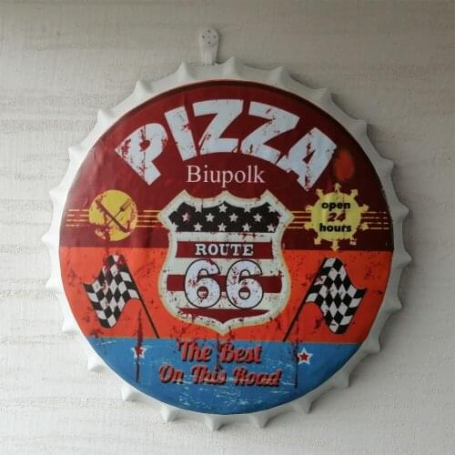 Biupolk Custom Personalized Tin Chic Sign Rustic Vintage Style Retro Kitchen Bar Pub Coffee Shop Decor