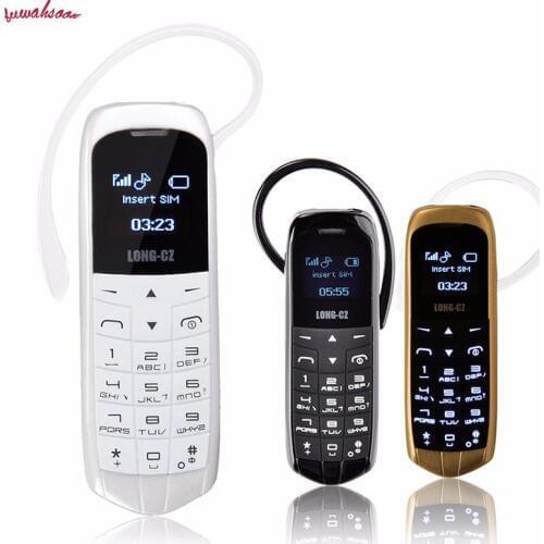 Magic Voice Original Long-cz J8 Bluetooth Dialer Fm Radio Mini Bluetooth 3.0 Earphone Long Standby Mobile Cell Phones Celular