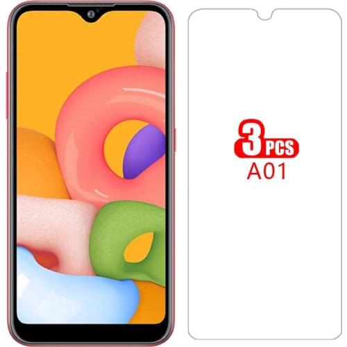 Case for samsung a01 cover screen protector tempered glass on samsun galaxy a 01 01a protective phone coque bag armor samsunga01