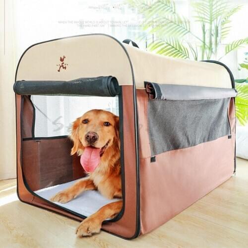 Dog house winter type closed dog indoor delivery room pet large warm tent
