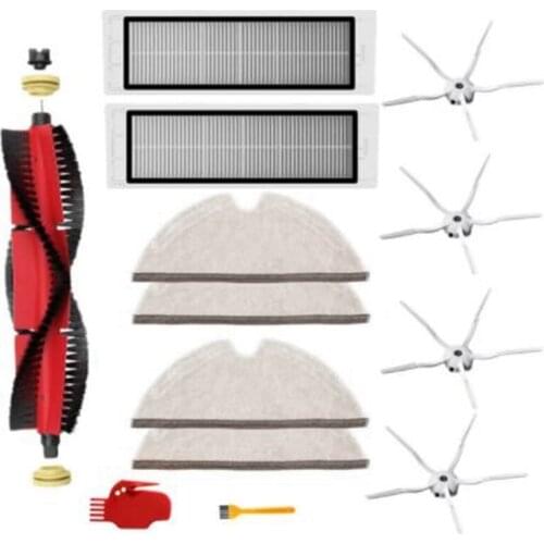 Main Brush Side Brush Filter for Xiaomi Roborock S6 S60 S65 S5 MAX Vacuum Cleaner Accessories