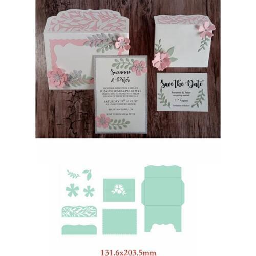 Small Envelope 3D Metal Cutting Dies For Scrapbooking Paper Card Crafts Album Embossing Decoration Model