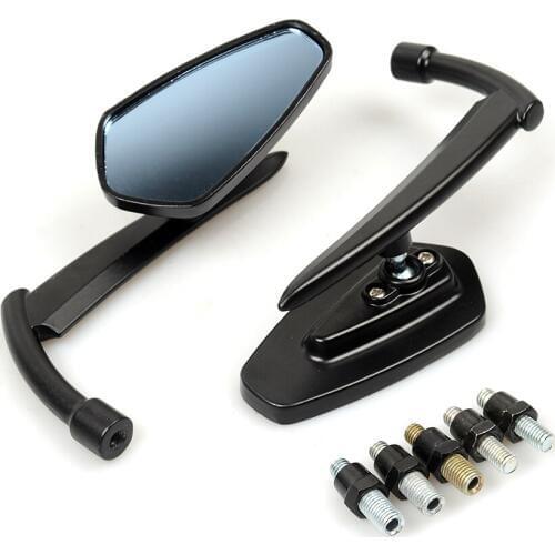 Motorcycle rearview mirror CNC Aluminum universal moto screw rear view mirror for honda yamaha suzuki kawasaki