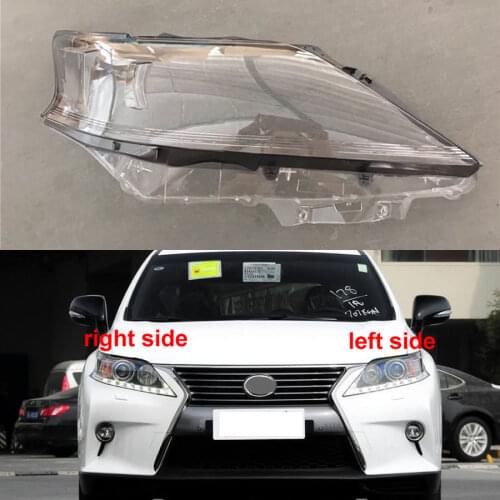 For Lexus RX270 350 450 2012 2013 2014 Headlight Shell Transparent Lampshade Headlamps Transparent Headlight Shell