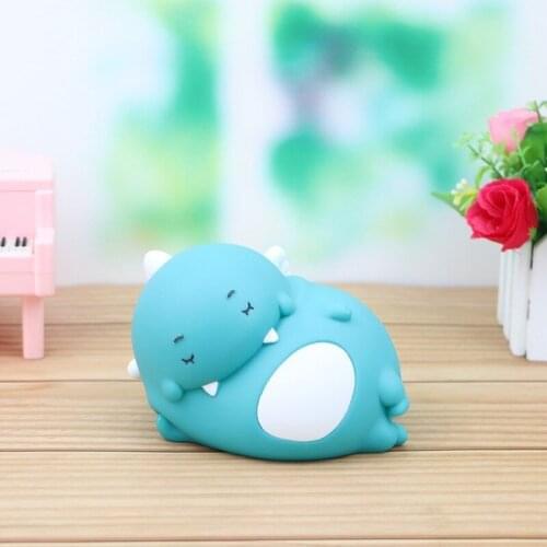 Cartoon Cute Dinosaur Money Can Ornament Drop Proof Plastic Storage Tank For Children Students' Holiday Gift Table Decoration