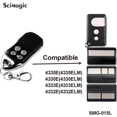 Liftmaster Chamberlain remote 4410 4333E (4333EML) 4335E (4335EML) replacement switch garage door remote control for gate