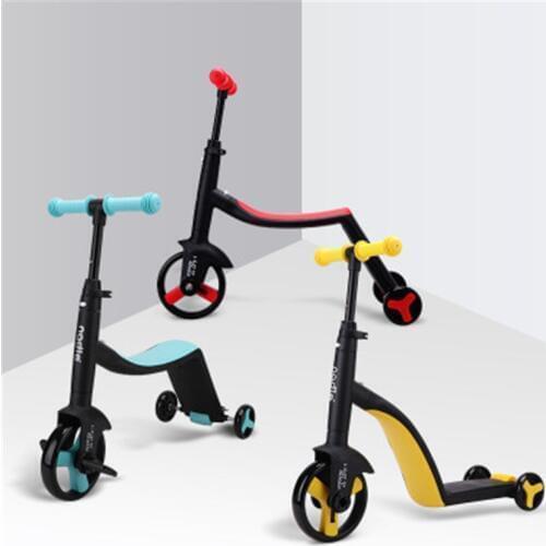 3 in 1 kids Child Scooter Balance Car Childrens Balance Bike For 2-6 years old baby Multifunctional Tricycle