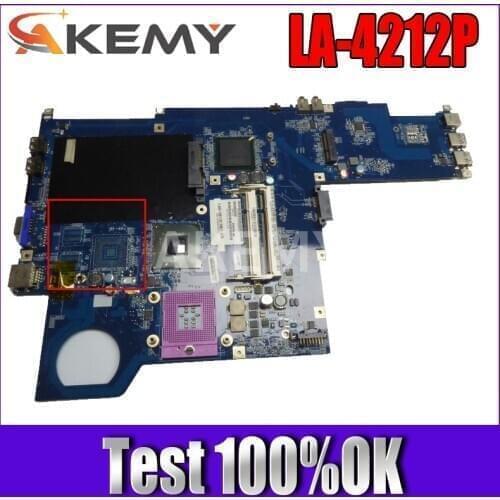 Akemy 43N8342 JIWA3 LA-4212P Main Board For Lenovo 3000 G530 Laptop Motherboard GL40 DDR2 Free cpu