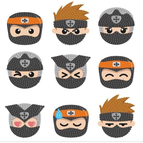 2021 new outer space 5D DIY diamond painting sticker cartoon digital art puzzle sticker, suitable for children and adults