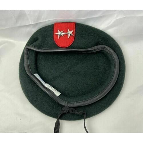 US Army 7th Special Forces Group Green Beret 2Star Major General Rank Hat Military Store