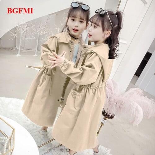BGFMI Trench Coats For Girls
