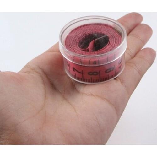 Hot 150cm/60" Body Measuring Ruler Sewing Tailor Tape Measure Soft Flat Sewing Ruler Meter Sewing Measuring Tape Random Color