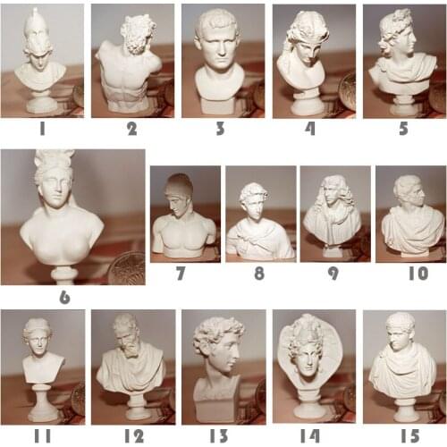 Mini Resin Plaster Sculpture David Venus Art Teaching Aid Sketch Sculpture Plaster Home Furnishings Art Supplies