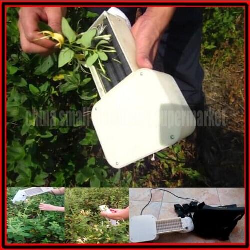 Newest cheap low price eletric automatic Honeysuckle Harvester picker Picking device