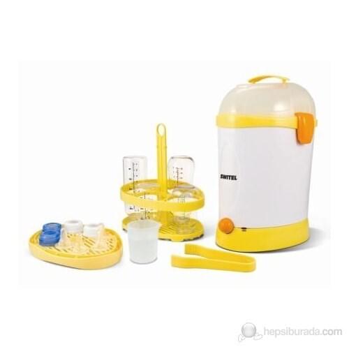Switel BF 600 Steam Strerilizatör without the use of Chemicals totally green 5 biberon same at sterilized