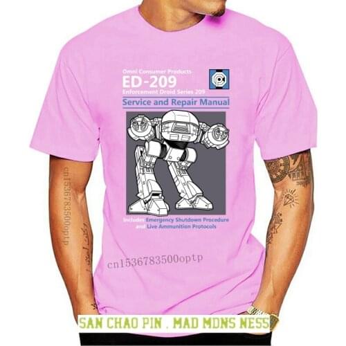 ED-209 Service and Repair Manual T Shirt robocop