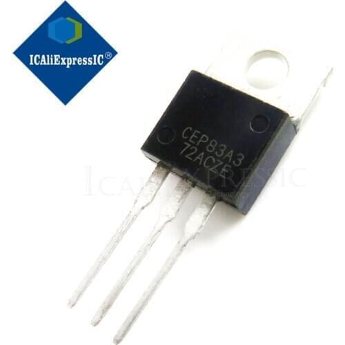 10PCS CEP83A3 TO-220 100A 30V MOS FET Tube new original In Stock