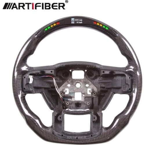 Carbon Fiber LED Steering Wheel for Ford F-150 / Raptor