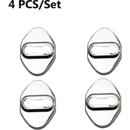 For KIA Sportage R 2010-16/Cadenza 2011-15/Sportage 2016-17 Buckle Caps Protector Case Trim Stainless Steel Car Door Lock Cover