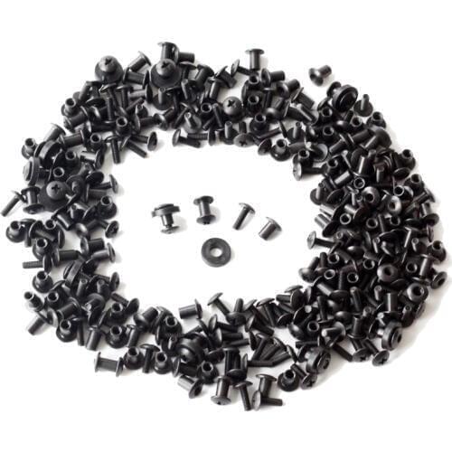 100pcs Tek lok Screw Set Chicago Screw comes with Washer for DIY Kydex Sheath Holster Hand Tool Parts