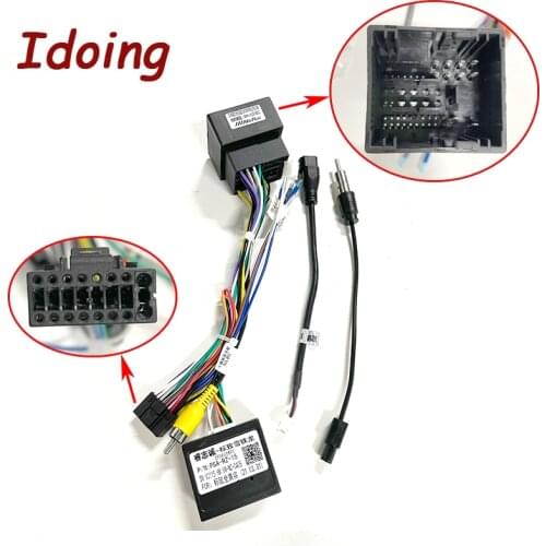 Idoing RZ 16-pin Car Android Stereo Wiring CanBus Cable for AIRCROSS ELYSEE C-QURTRE DS6 DS5LS DS5 C4 C4L C3-XR 508 408 308 307