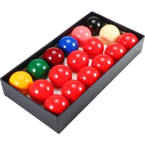 17pcs International Billiard Balls Set Cue Sports Ball Sports Pool 57.2mm Resin Pool Ball Set Leisure Sport Equipment