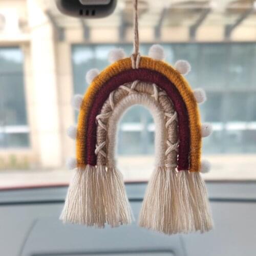 2021 Rainbow Wall Hanging Decorative Colored Toy For Boho Home Decor Party Supplies Bedroom Background Nursery Dorm Room Decor