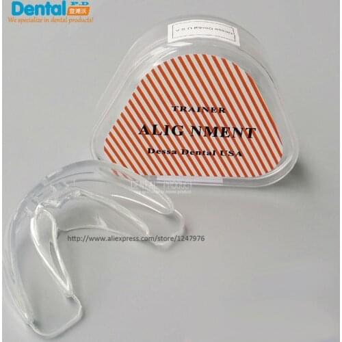 4 box clear hard for Adult Tooth Appliance Trainer Alignment Braces Dental Box
