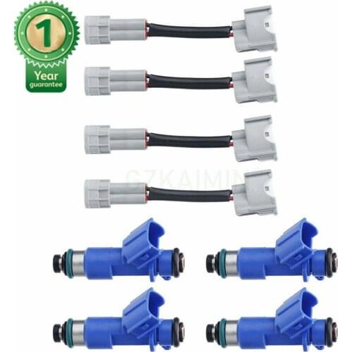 4pcsGENUINE NEW 410cc RDX Fuel Injector 16450RWCA01 16450-RWC-A01 for Acura for Honda for Civic RDX Integra RSX K20 K24 B16 B18