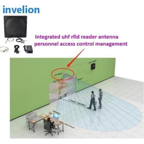 840-960mhz wiegand / rs232 /TCP IP long range passive epc gen2 integrated uhf rfid reader with free English sdk development kit