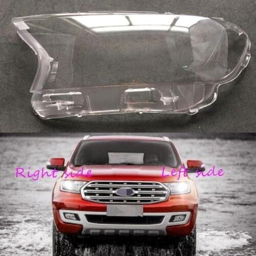 Car Headlight Lens For Ford Everest 2016 2017 2018 2019 2020 Headlamp Cover Car Replacement Front Auto Shell Cover