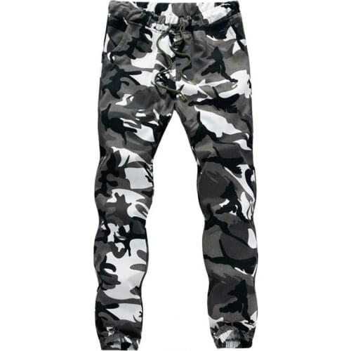 Camouflage Military Jogger Pants Men 2021 Pure Cotton Mens Spring Autumn Pencil Harem Pant Men Comfortable Trousers Camo Joggers