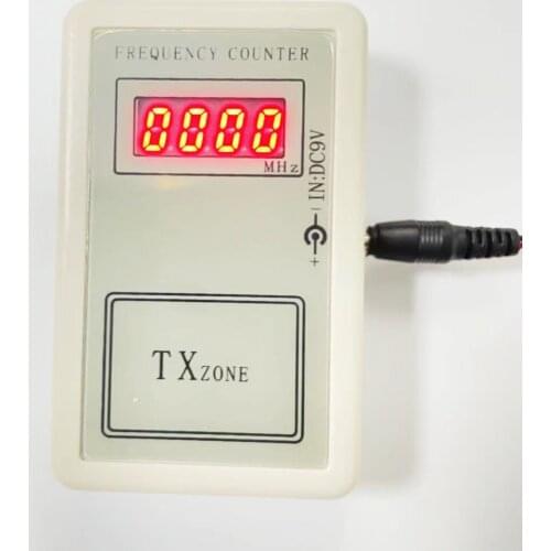 QBYteco Mini Digital Frequency Counter Tester Indicator Detector Cymometer Remote Control Transmitter Wavemeter 250-450Mhz