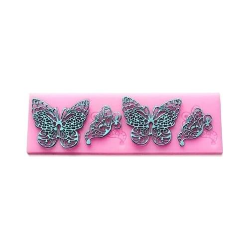 Sell hot butterfly modelling fondant molds wholesale chocolate silicon mold fondant Cake decoration mold